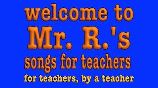 Mr Rs Songs for Teaching [upl. by Ahsetan87]