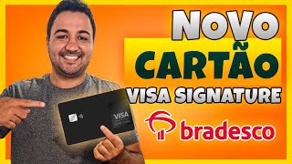 EXCLUSIVO  BRADESCO ANUNCIA O VISA SIGNATURE  UPGRADE FÁCIL [upl. by Biamonte]