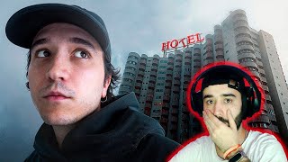 REACCIONO A Visité el Hotel más Aterrador del Mundo HiClavero  BYHADESYT [upl. by Aikyn]