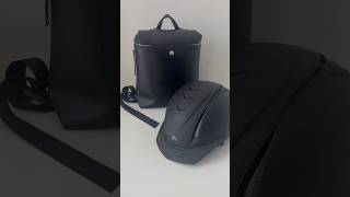 What’s in My Bag  Longchamp Le Pliage City M Backpack  Céline  Me longchamp whatsinmybag [upl. by Nired]