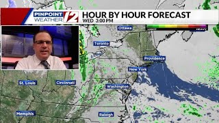 WPRI 12 Weather Now 112024 Dry Today MuchNeeded Rain Ahead [upl. by Amlez488]