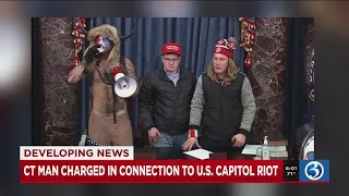 VIDEO Harwinton man arrested on charges related to riot at US Capitol [upl. by Harvard]