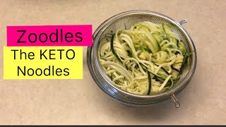 Zoodles  The Keto Noodles [upl. by Ehcadroj]