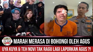 Uya kuya amp teh novi tempuh jalur hukum Akibat agus pura2 tidak bisa melihat berujung petaka [upl. by Trebbor]