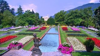 Villa Taranto in Verbania Pallanza am Lago Maggiore  Slideshow [upl. by Rexfourd763]