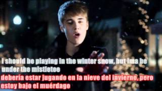 Mistletoe  Justin Bieber ♥  letra y traducida al español [upl. by Adyela]