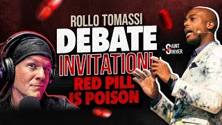 RolloTomassi Debate INVITATION Red Pill is POISON [upl. by Anerac92]