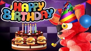 FNAF Plush  Foxy’s Birthday [upl. by Adali]