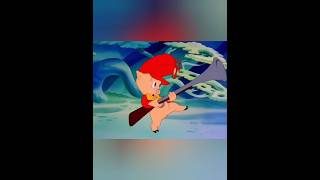 Shortvideo porky pig petit cochon bien gras🤣🤡🐰 chasseur cartoons rigolus [upl. by Auqeenwahs]