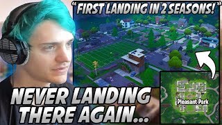 Ninja Landed PLEASANT PARK For The FIRST Time Since Season 6 BUT Now He Will NEVER Land There Again [upl. by Liza763]