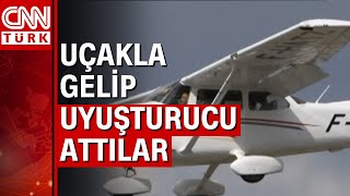 Milyonlarca liralık uyuşturucu madde uçaktan atılarak Türkiyeye sokuldu [upl. by Ahtnammas883]