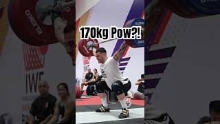 170kg Pow 💥 or Nah 20 yo Karlos Nasar 89kg Bulgaria 🇧🇬 weightlifting powersnatch [upl. by Eelytsirk238]