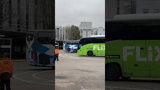 2 Flixbus Coaches And A First Glasgow E200MMC at Buchanan bus station [upl. by Ettezoj682]