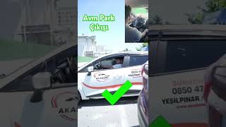 Avm ve otoparklarda yaptığımız L parktan nasıl çıkılır automobile smartphone funny marketing [upl. by Ahael]