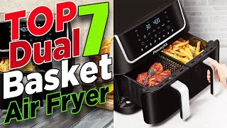 ✌️ Top 7 Best Dual Basket Air Fryer 2024📢 Dual Basket Air Fryer Reviews [upl. by Mikah]