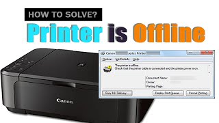 Canon PIXMA MG3500  How to Put Canon Printer Online  Ijstartcanonsetup [upl. by Liek]