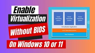 Virtual machine Windows 10 tutorial quot Enable VM in your Computer BIOSquot Free amp Easy [upl. by Gnah]