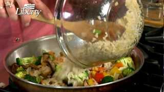 Diabetes Diet Leftover Brown Rice Stir Fry Recipe [upl. by Kurtz]