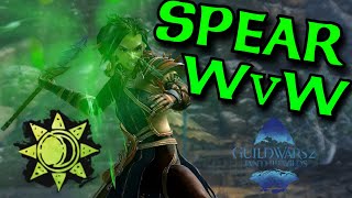 RANGER SPEAR IN WvW  GW2 Janthir Wilds Druid Build [upl. by Nayr278]