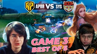 WTF ODETTE AND TIGREAL IN THE SAME MATCH  BO5 BREN VS SYS M5 PLAYOFFS [upl. by Namrac]