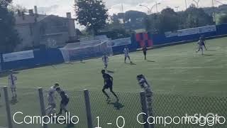 Partita terza di campionato SGB Academy Campitello  Campomaggio partita football [upl. by Onimod]