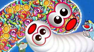 Snake worm zoneio New Epic Level Video and Extreme Lavel Gameplay loom taimoor [upl. by Carrick]