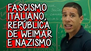 A ASCENSÃO DO TOTALITARISMO NAZIFASCISMO  HISTÓRIA  DESCOMPLICA [upl. by Juieta795]