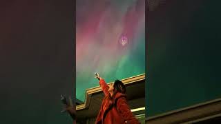 Nature’s most stunning show  Aurora Borealis aurora naturelover auroraborealis viralvideo [upl. by Hemetaf38]