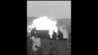 57mm Gun M1 vs bunker demonstration in February 1944 [upl. by Meehyr]