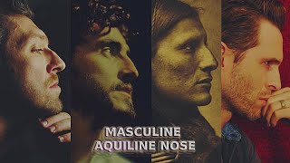 MASCULINE AQUILINE  ROMAN NOSE Subliminal [upl. by Onibag]