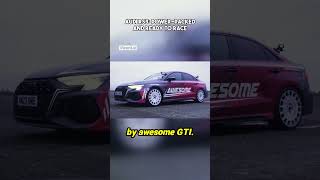 Tuned Audi Drag Race RS3 vs S4 vs RS6 by Awesome GTI [upl. by Igiul]