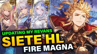 Siete Fire Magna Update  Granblue Fantasy 【グラブル】 [upl. by Ettennahs182]