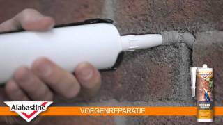 How to  Voegenreparatie  Alabastine [upl. by Shelman]