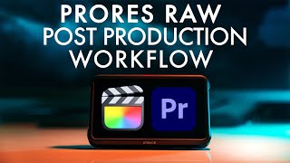 Prores Raw Post Production Workflow Final Cut amp Premiere [upl. by Poliard766]