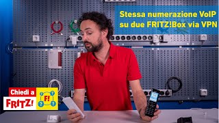 Stessa numerazione VoIP su due FRITZBox via VPN  Chiedi a FRITZ 13 [upl. by Mitzi]