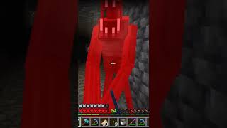 Man from the fog 💀💀💀 minecraft horrorminecraft minecraftshorts minecraftsurvival gameplay [upl. by Friedberg420]