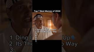 Top memes of 2024 😂 shorts mrbeast cobrakai memes [upl. by Eddi]