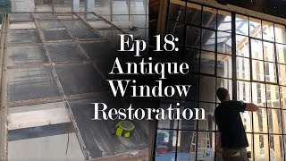 The Renovation Episode 18  Metal Frame Window Restoration [upl. by Woermer]