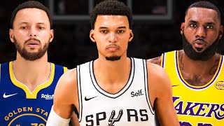 Simulating the 2025 Season on NBA2K25 [upl. by Bunder]