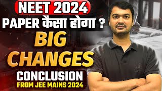 NEET 2024 Latest Update  NTA CHANGE NEET 2024 EXAM PATTERN😨 NEET 2024 Exam PAPER कैसा होगा [upl. by Eidnyl891]