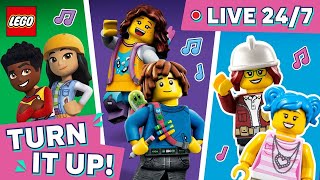 🍿247 LEGO Beats 🎶 Nonstop Music Videos Stream [upl. by Novonod213]