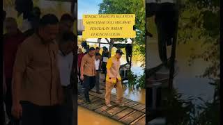 Tengku Mahkota Kelantan Melawat Pengkalan Haram di Sungai Golok [upl. by Puritan459]