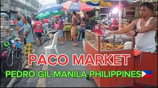 PACO MARKET PEDRO GIL MANILA PHILIPPINES🇵🇭 [upl. by Aroon]