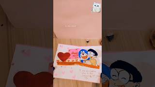 Diy Card 😍❤️ doraemon friendshipday art diy drawing doraemoncartoon shorts viral trending [upl. by Flanigan]