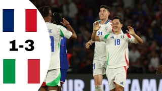 Frankreich VS Italien 13 Highlights  UEFA Nations League 20242025 [upl. by Dominick490]