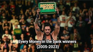 EVERY WWE MONEY IN THE BANK WINNERS 20052023 [upl. by Averir]