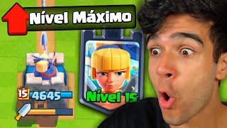 UPEI A DUQUESA DA ADAGA NÍVEL MÁXIMO NO CLASH ROYALE insana [upl. by Leahcimnaes]