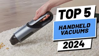 Top 5 BEST Handheld Vacuums in 2024 [upl. by Olin537]