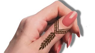 stylish Finger mehndi design simple  easy finger design  mehandi design  mehndi design 2024 [upl. by Longo]