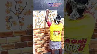 Luxury bathroom tiles installation in display shorts youtubeshorts home tiles trending fitting [upl. by Llorrad799]